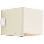 Brilliant Iseo Wall Light Plastic Beige 4W 300lm - 830 Warm White | IP44 - Outdoor - Motion and Light Sensor - USB Rechargeable