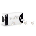 D'Lite Ceiling Light Beitem Metal Frosted White FSC Wood | Suitable For 4x GU10