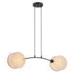 Emibig Pendant Motif Steel Black | Suitable for 2x E27 - Max 15W