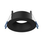 Noxion LED Spot Ares Deep ring Black - With Inner Ring Black | Cutout 68mm - incl. GU10 Fitting