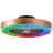 Brilliant Slimline Ceiling Fan Plastic Metal Black Gold 36W 4700lm - 830-865 CCT+RGB | 490mm - Remote Control Dimmable