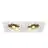 SLV New Tria 2 Spot Aluminium White | Suitable for 2x GU10 (AR111) 