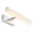 Nordlux Otis 40 Wall Light Aluminium White 14W 1300lm 930 Warm White | IP44 - Best Colour Rendering - 3Step Dimmable