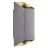 Nordlux Nico Wall Light Aluminium Anthracite Up & Down | IP54 - Suitable for 2x GU10