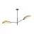 Emibig Ceiling Light Vene Steel Black | Suitable for 2x E14 - Max 10W