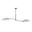 Emibig Ceiling Light Lotus Steel Black | Suitable for 2x E14 - Max 10W