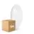 Multipack 5x Ledvance Surface Circular 350 White 18W 1440lm - 840 Cool White | IP44 - Replaces 2x18W