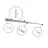 Bright Choice Rail Set 1-Phase 2 Meter White | incl. End Cap, Power Connector and I-Connector