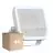 Multipack 4x Ledvance LED Floodlight Aluminium White 41W 6000lm 100D - 840 Cool White | IP66 - Symmetrical