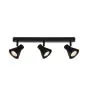 Nordlux Eik 3 Spot Metal Black | Suitable for 3x GU10