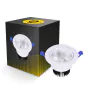 Bright Choice LED Downlight Round Tiltable 15W 1200lm 60D - 930 Warm White | 135mm - Cutout 110mm - UGR <19
