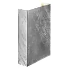 Nordlux Fold 10 Wall Light  Steel Silver Up & Down 10.4W 225lm - 830 Warm White