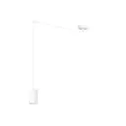 Emibig Pendant Traker Steel White | Suitable for 1x GU10 - Max 10W